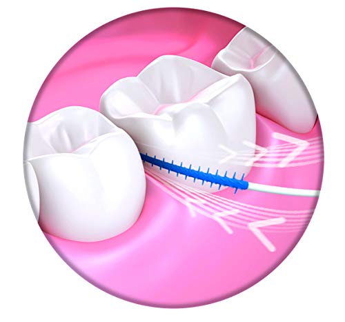 [Australia] - Wisdom Clean Between Interdental Large Purple Brushes - Pack of 3, Total 60 1 