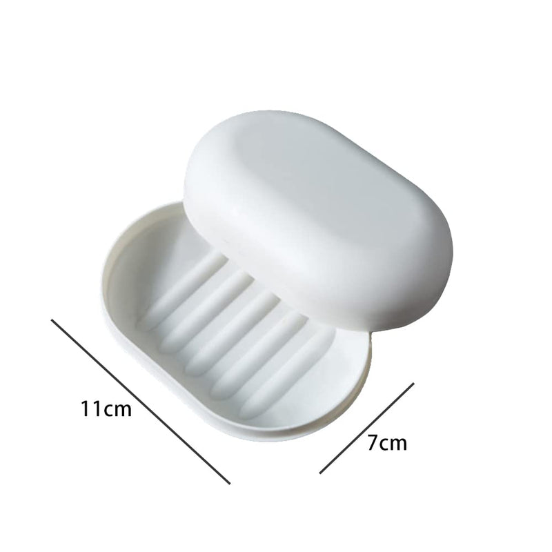[Australia] - 3 Pack Travel Soap Case Soap Dish with Lid Portable Waterproof and Leakproof Shower Soap Box for Travel, Bathroom, Camp, Outdoor(3 Colors) 