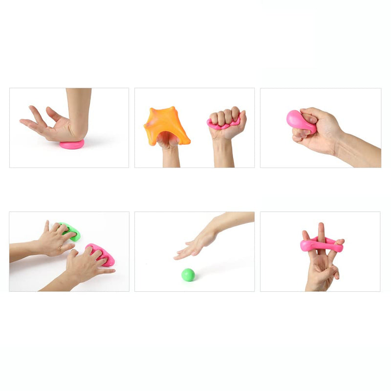 [Australia] - Exercise Putty - Therapy Putty - Play Putty for Kids (6 Pack, 1.8-oz Each) Hand Exercise Rehabilitation, Stress and Anxiety Relief, Increase fine Motor Skills and Finger Strength. - CLOUD PUTTY 