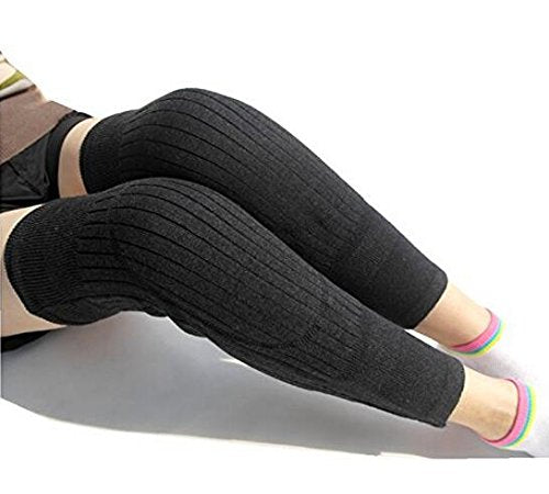 [Australia] - Unisex Cashmere Wool Knee Brace Pads Winter Warm Thermal Knee Warmers Sleeve for Women Men 