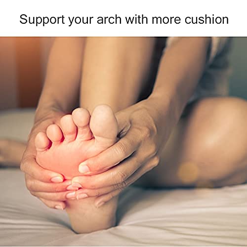 [Australia] - Arch Support Plantar Fasciitis Insoles for Women & Men,Adhesive Foot Arch Inserts for Flat Feet,Heel Support Cushion for Feet Pain and Relieve Pressure -3 Pairs 3 Pair (Pack of 1) 
