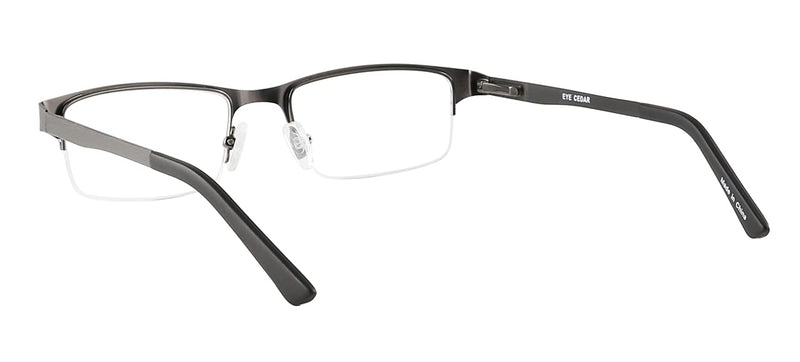 [Australia] - Eyecedar Metal Half-Frame Reading Glasses Men 5-Pack Spring Hinges Stainless Steel Material Includes Sun Readers 2.00 5 Pairs Mix 2.0 x 