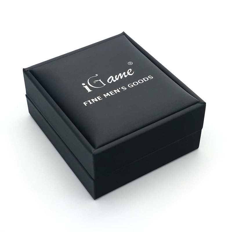 [Australia] - iGame Funny GamePad Cuff Links Black Color Painting Brass Material Joystick Design Cufflinks with Gift Box 