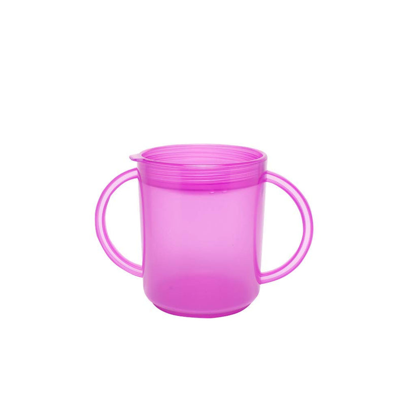 [Australia] - Talktools Recessed Lid Cup with Handles - 2 Lids | Therapy Cups | Helps Improve Lip Closure and Tongue Retraction | Alternative to Sippy Cup 