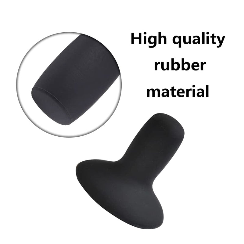 [Australia] - Electric Wheelchair Rubber Shark Drive Joystick Mobility Knob Wheelchair Joystick Button for Electric Wheelchair, Black 