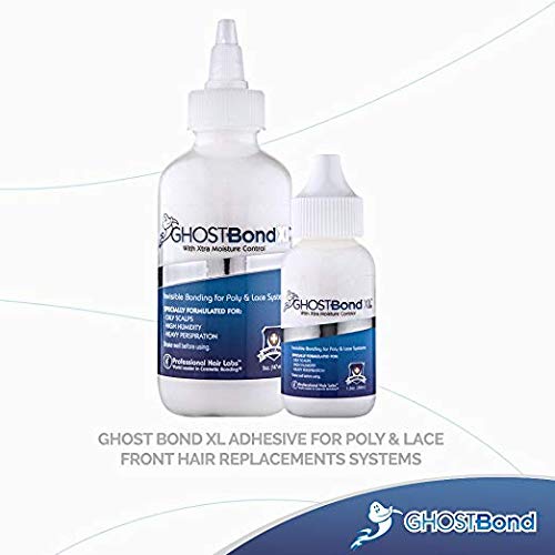 [Australia] - Ghost Bond XL Hair Replacement Adhesive - 1.3oz - Invisible Bonding Glue: Extra Moisture Control - Light Hold For Poly and Lace Hairpiece, Wig, Toupee Systems 1.3 Ounce (Pack of 1) 