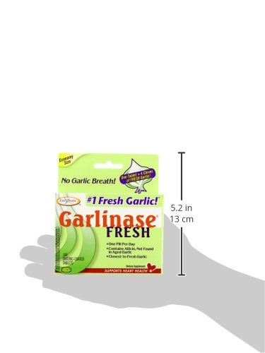 [Australia] - Nature's Way Garlinase 5000; 3.4% Garlic Extract Per Serving; 100 Enteric-Coated Tablets (Packaging May Vary) 