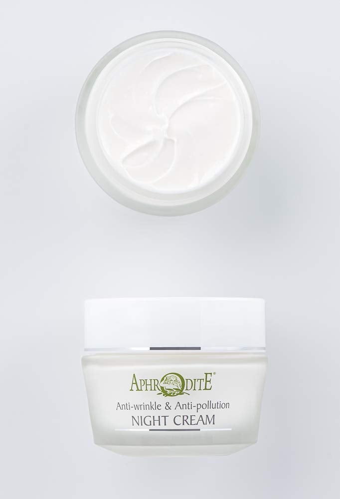 [Australia] - Aphrodite Anti-Wrinkle & Anti-Pollution Night Cream - Daily Nighttime Treatment to Calm the Skin (50 ml / 1.70 fl oz) 