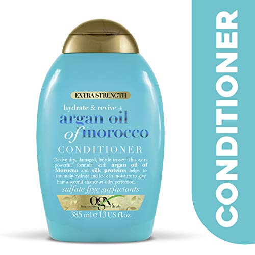 [Australia] - OGX Argan Oil of Morocco Conditioner for Dry Damaged Hair, Extra Strength, 385 ml 