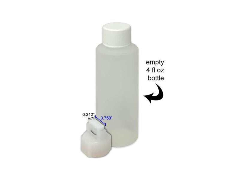 [Australia] - Felt Tip Applicator 0.750" x 0.312" with Bottle for Dispensing Liquids. Multiple Flow Options. Applies Materials Such as Tape Adhesion Promoters, Primers, Oils, Solvents and Water. 