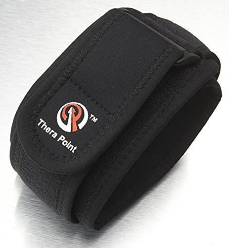 [Australia] - Thera Point Acupressure Tennis Elbow Brace with Acupressure Point for Tendonitis - Relief for Men & Women with Golfer's Elbow - Comfortable Sleeve for Golf Elbow Treatment Large/X-Large (Pack of 1) 