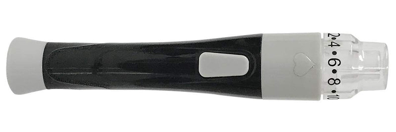 [Australia] - Prodigy Adjustable Depth Lancing Device, Black, White 