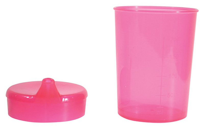 [Australia] - Aidapt Drinking Cup with Two Spouts, Ideal for Those who Struggle with Solid Foods, Elderly, Less able (Pink) 