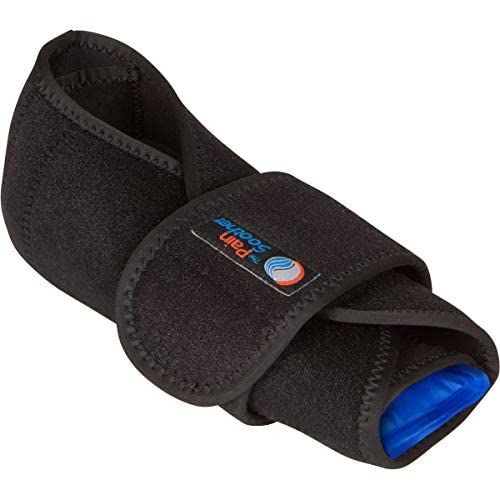 [Australia] - Reusable Hot Foot & Cold Ice Pack Wrap for Plantar Fasciitis, Heel Spurs, Arch Pain, Sore Feet, Swelling - Extra Gel Pack Included (Large) HSA or FSA Eligible Large (Pack of 1) 
