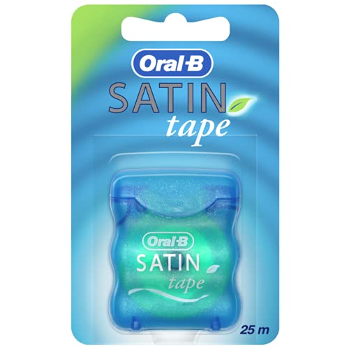[Australia] - Oral-B SatinTape dental floss, mint, pack of 6 x 25 m 