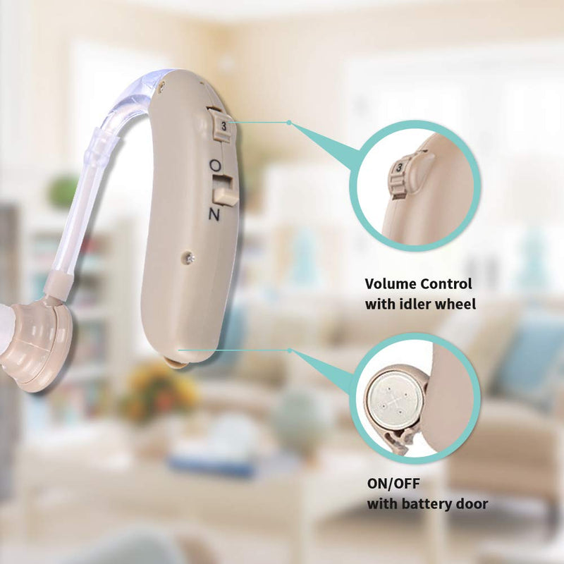 [Australia] - Digital Hearing Aid Sound Amplifiers Noise Cancelling Suitable for Adults and Seniors 