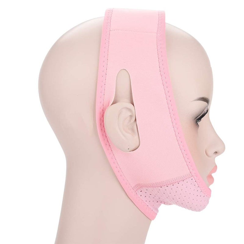 [Australia] - Facial Slimming Mask, Ultra-Thin V Face Lifter Strap Chin Slimmer Belt Slimming Bandages Facial Double Chin Care Weight Loss Face Belts for Women Men Round Face 