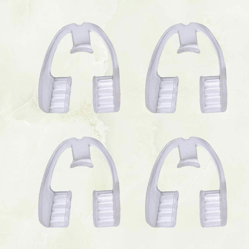 [Australia] - BESPORTBLE Mouth Guard for Teeth Grinding - Teeth Grinding Guard Night Guard Teeth Grinding for Adults Men Women Stops Bruxism 4Pcs 