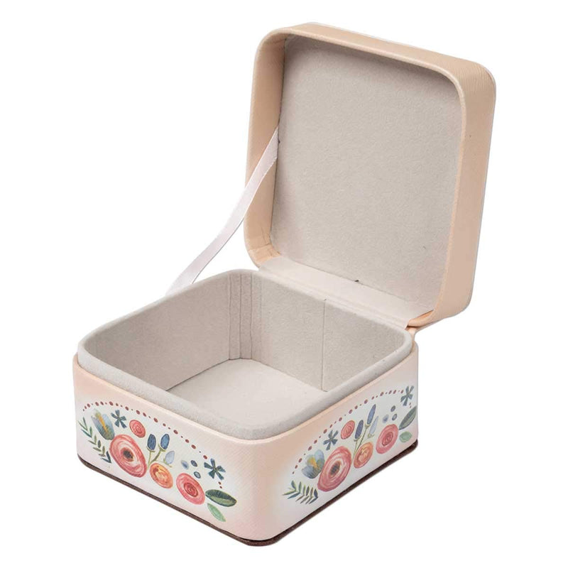 [Australia] - Brownlow Gifts Simple Inspirations Small Square Jewelry Box, 4 x 4-Inch, Hello Beautiful 