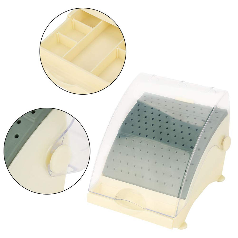 [Australia] - Shanrya Dental Bur Holder, Well Designed 134℃ Autoclaving 142 Holes Dental Bur Box for Dental Clinics for Dental Hospitals 
