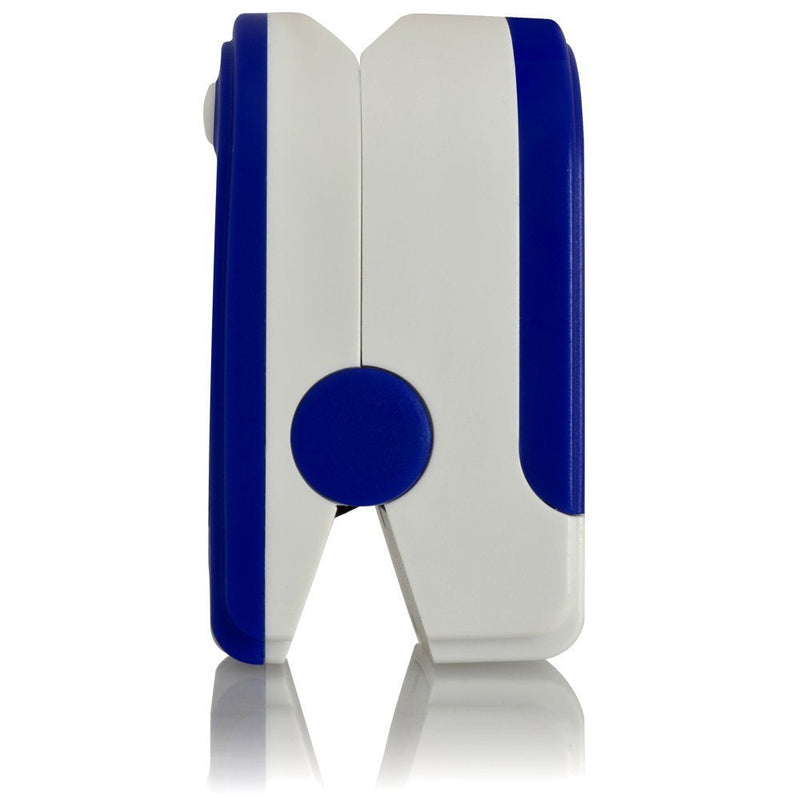 [Australia] - Concord Basics Blue Fingertip Pulse Oximeter Blood Oxygen Saturation Monitor with Carrying Case, Batteries, Silicone Cover and Lanyard 
