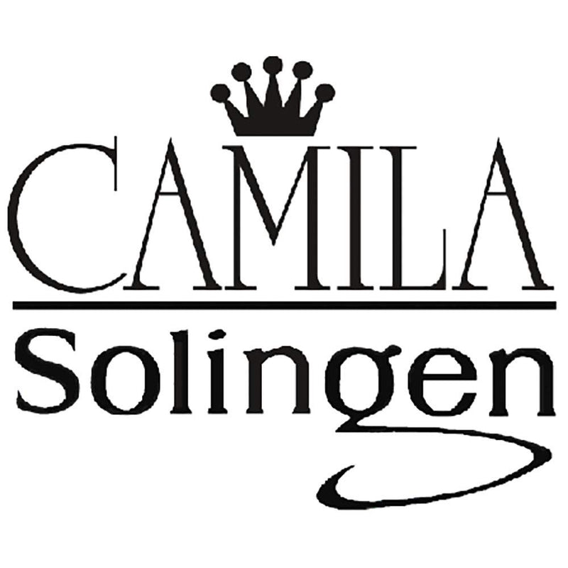 [Australia] - Camila Solingen CS25 4" Professional Surgical Grade Stainless Steel Precision Tip Eyebrow Tweezers for Facial Hair Shaping & Removal. Beauty Tool for Men/Women. Made in Solingen Germany (Slanted) Slanted 