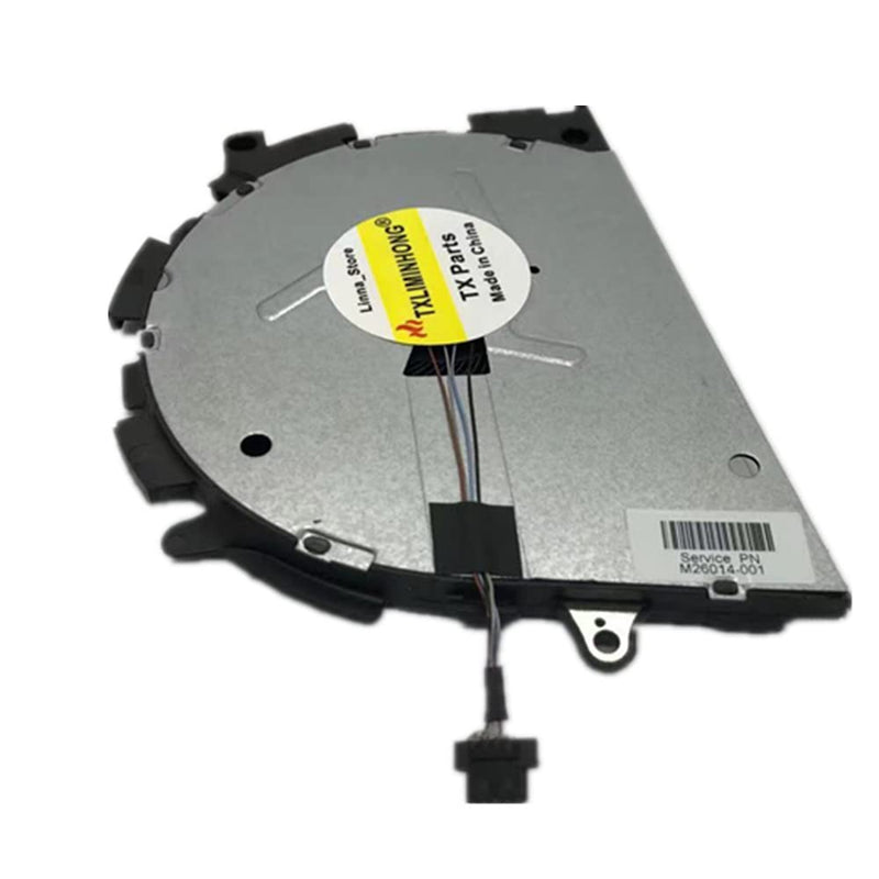 [Australia] - TXLIMINHONG New Compatible CPU Cooling Fan for HP ProBook 450 G8 M26014-001 DIS HSN-Q27C-4/5 EG5005S01-CG090-S9A DC5V 2.5W Short Cable (Note :AMD CPU Fan) 