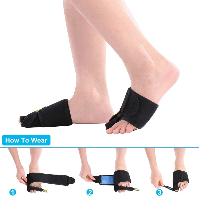 [Australia] - bunion corrector women men toe separator straightener pain relief big spacer brace straightening orthopedic splint hallux valgus day wear night support pad adjustment strap joint alignment treatment hammer sleeve foot wrap kit aid cushions feet 