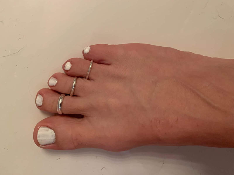 [Australia] - MODRSA Toe Rings for Women Silver Rose Gold Toe Rings and Anklets for Women Toe Ring Adjustable Knuckle Ring Flower Toe Rings Women Toe Ring for Summer Sandals Women's Anklets Rose Gold A1 - 3 style -Mix color 