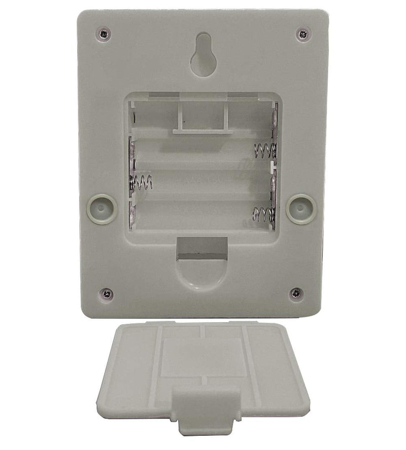 [Australia] - Nightlighter NLTL6G Battery Powered LED Touch Light, Grey, Pack of 6 – Adhesive Pads and Screw Included – Ultra-Bright for Small Spaces Gray 