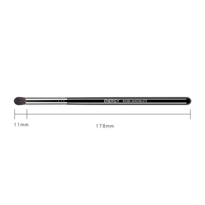 [Australia] - ENERGY Eye Shadow Blending Brush E75 Precision Application Synthetic for Mineral Powder Cream Makeup Tool 