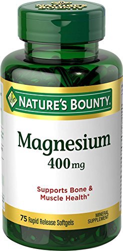 [Australia] - Nature's Bounty Magnesium 400 mg, 75 Softgels 