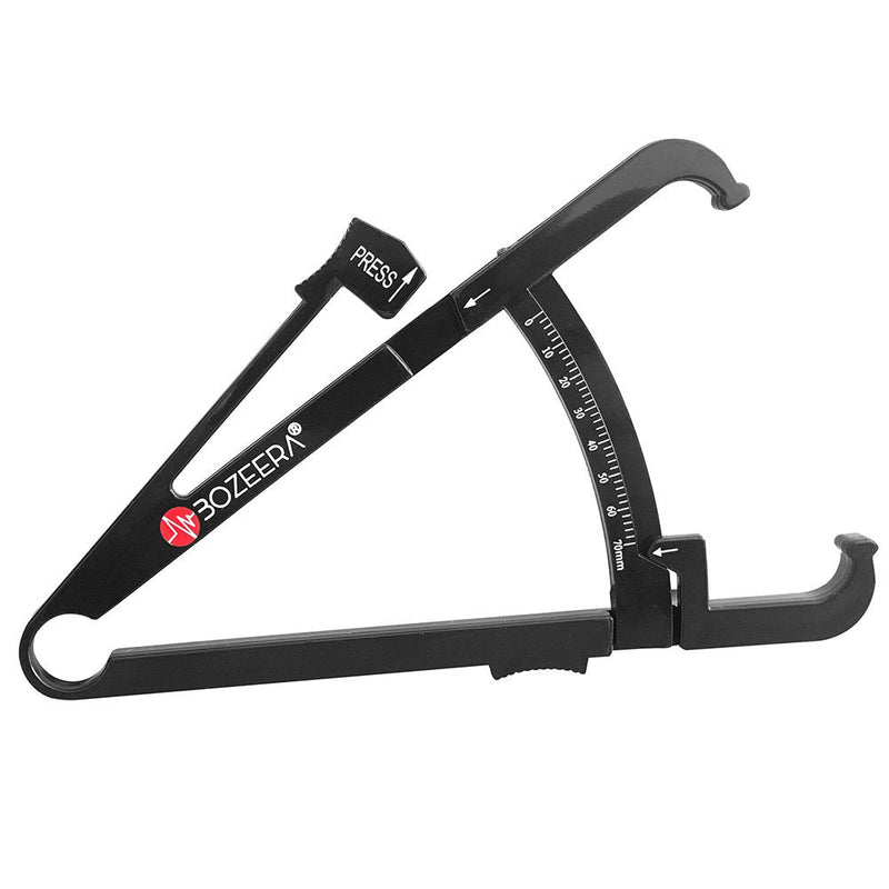 [Australia] - [Body Fat Caliper and Body Measuring Tape] / Skinfold Caliper and Body Tape Measure - Includes Free Software, Video Interpretation, and English Manual - BOZEERA© - The Complete Set. 