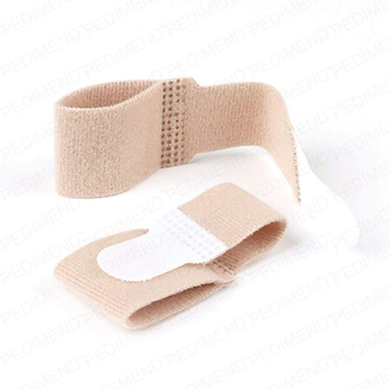 [Australia] - PEDIMEND Broken Toe Wrap (6PCS) - Toe Bandages for Hammer Toes/Broken Toes/Fractured Toes - Cushioned Toe Bandage for Overlapping Toe Pain Relief - Foot Care 