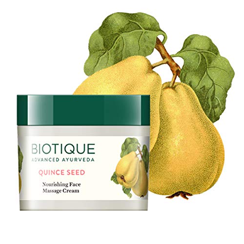 [Australia] - Biotique Quince Seed Nourishing Face Massage Cream 50 gm /1.69 Oz I Normal To Dry Skin 