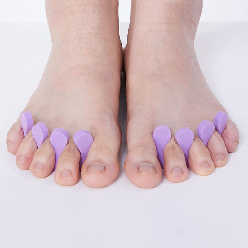 [Australia] - NOVAL Disposable Toe Separator for Pedicure Nail Salon, 100 Pairs Per Pack 