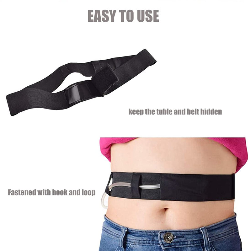 [Australia] - Peritoneal Dialysis Catheter Belt Holder Catheter Waist Belt Abdominal Protection Belt Hospital Accessories Peritoneal Tube Belt (Large) L (Pack of 1) 