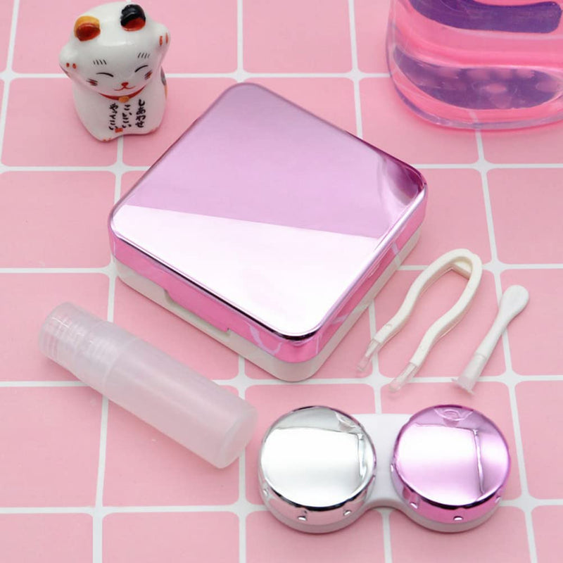 [Australia] - nuosen Random Color Travel Contact Lens Case, Travel Kit Case Easy Carry Mini Box Container Contact Lens Holder 