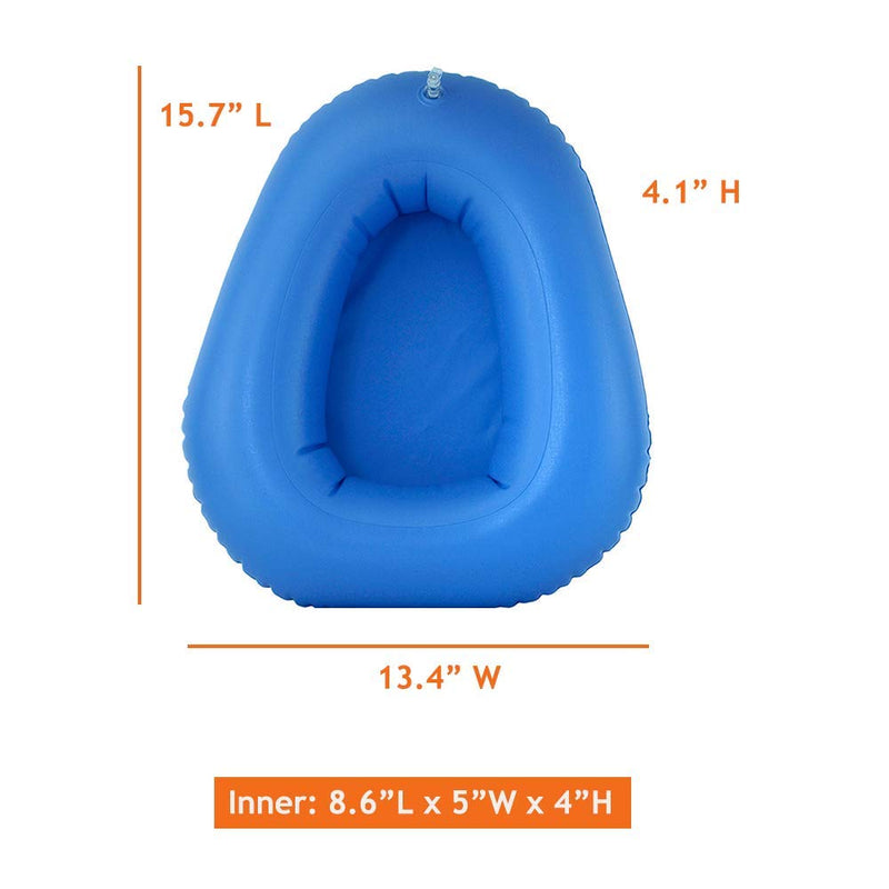 [Australia] - Umbilical Hernia Belt Baby Belly Button Band + Bedpan Inflatable Bedpans for Elderly Females Men Fracture Portable Toilets 