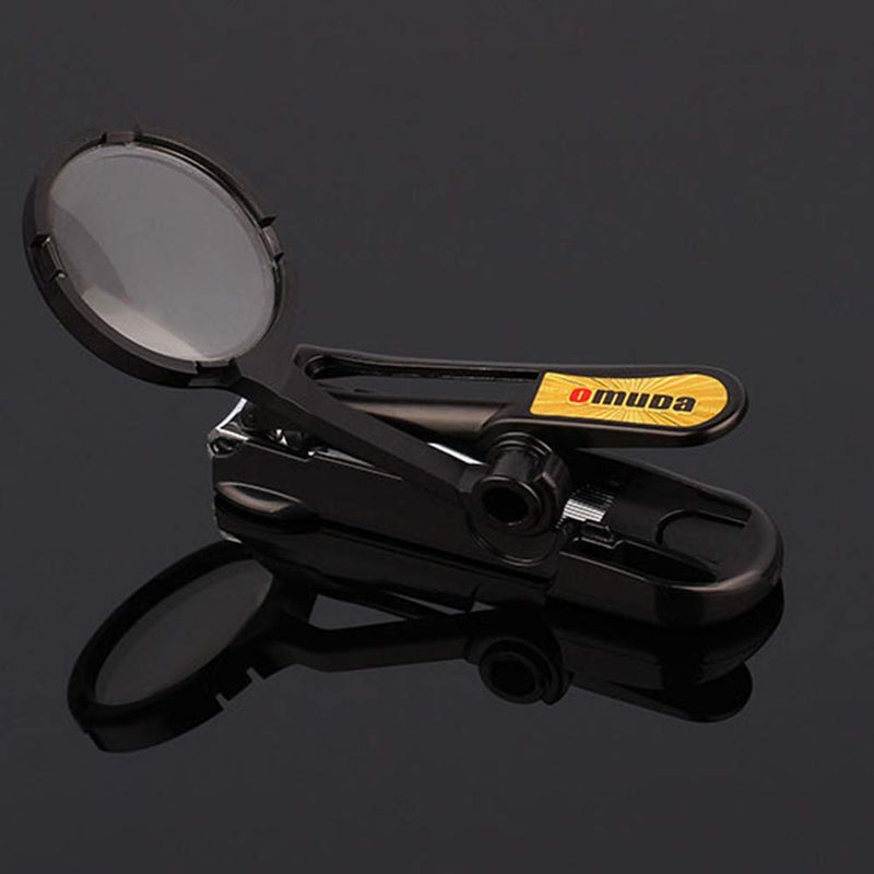 [Australia] - CAREOR Nail Clippers with Magnifying Glass Stainless Steel Fingernails & Toenails Clippers for Elderly，Professional Nail Trimmer Reduce Eye Strain & Easy Grip 
