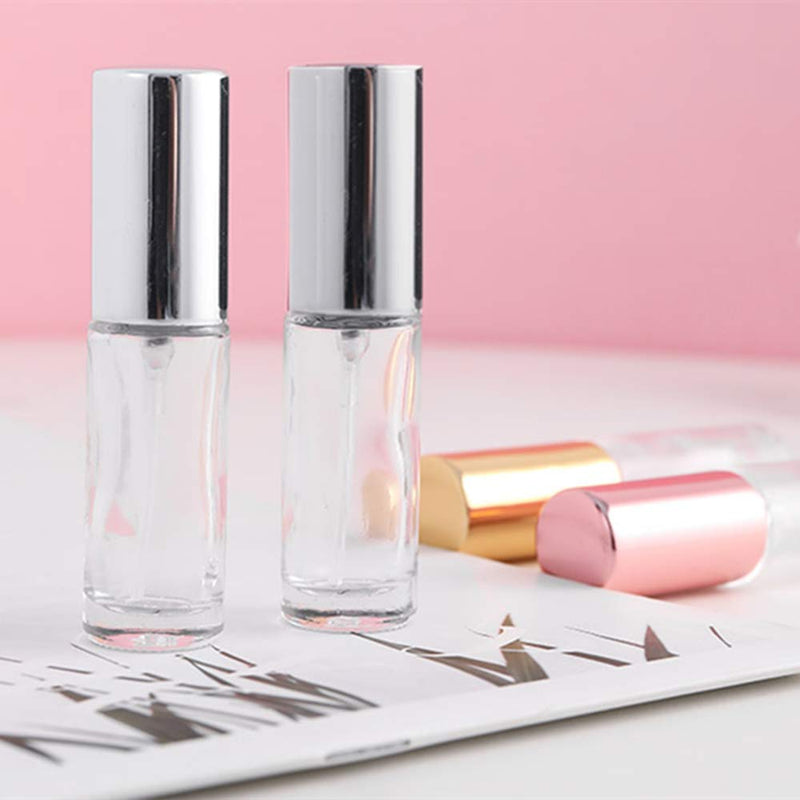 [Australia] - 45Pcs Reusable Lipstick Bottle, 1.2 ML Lip Gloss Tube Empty Lip Gloss Tubes Container Clear Mini Empty Lip Balm Bottles Handmade Cosmetics Subdivision Bottles for Travel Use DIY Cosmetic Storage 