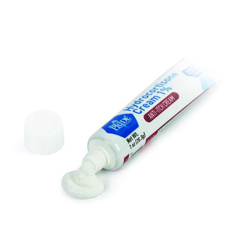 [Australia] - Medpride Hydrocortisone Cream 1%| 1 Oz Tube, Pack of 4| Anti-Itch Topical Ointment for Redness, Swelling, Itching, Rash & Dermatitis, Bug/ Mosquito Bites, Eczema, Hemorrhoids & More| First Aid Home Es 