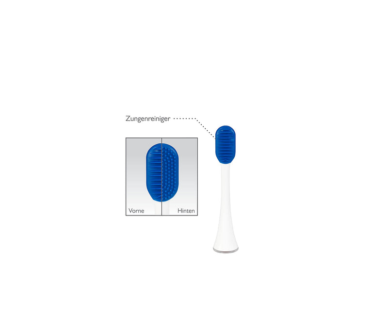 [Australia] - Silk'n SonicSmile Refill Tongue Cleaner - Tongue Cleaners for Fresh Breath - Removes Bacteria and Debris - 2 Pieces 
