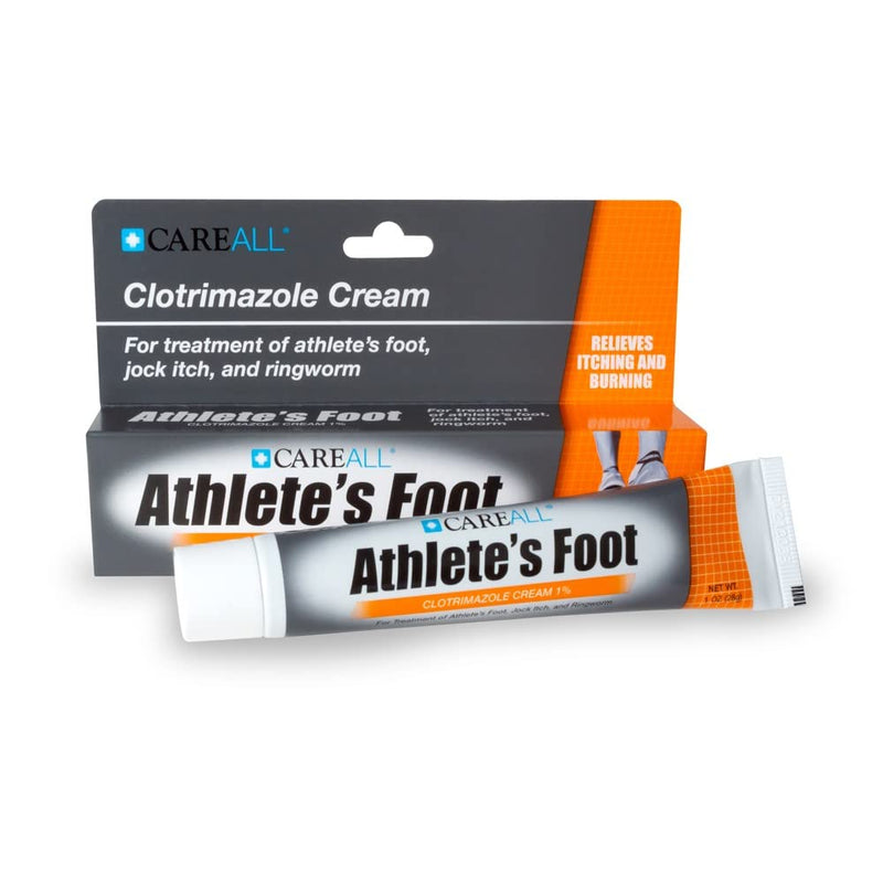 [Australia] - CareALL® 1.0 oz. Antifungal Clotrimazole 1% Cream USP, Cures Most Athlete’s Foot, Jock Itch and Ringworm 