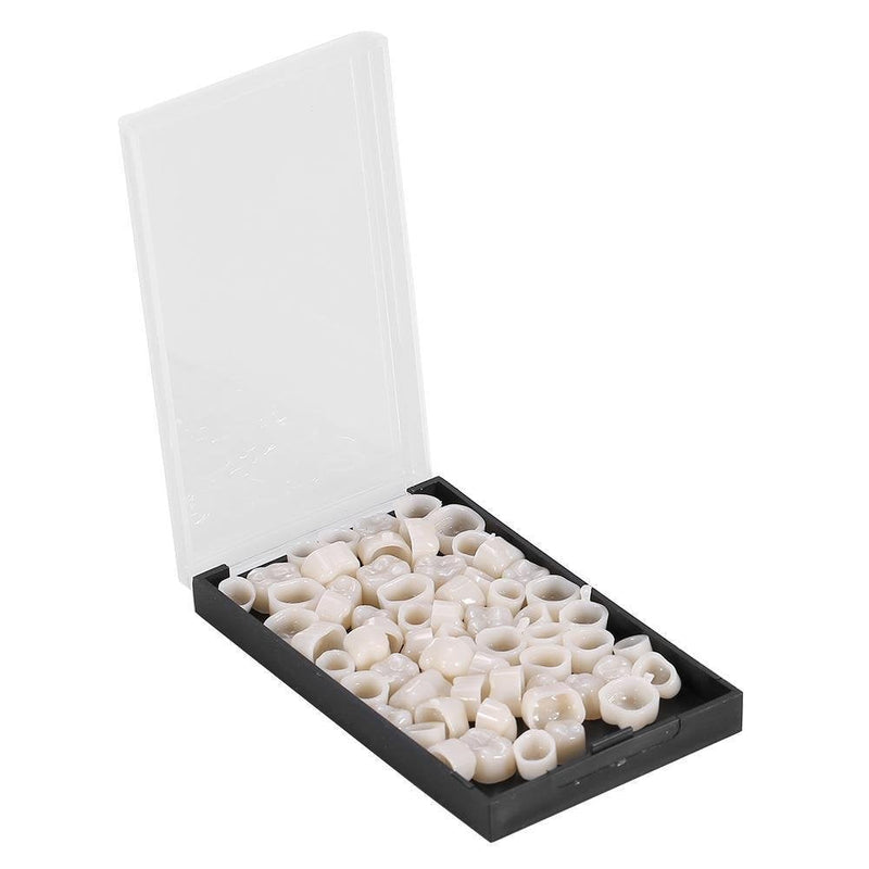 [Australia] - Mike-Dental 100PCS Temporary Crowns Posteriors Anterior Molar Front Resin Tooth Teeth Caps 