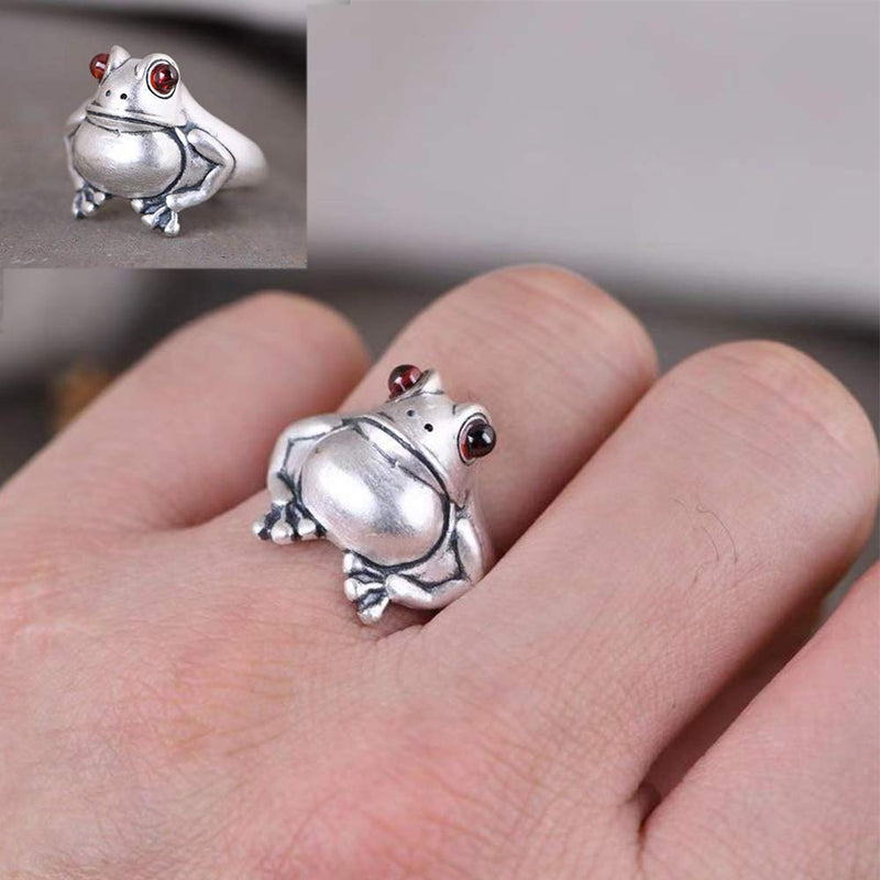 [Australia] - 20 Pcs Open Rings Frog Leaf Chain Adjustable Ring for Women Men Girls Punk Vintage Stackable Ring Sets Color1-20pcs 