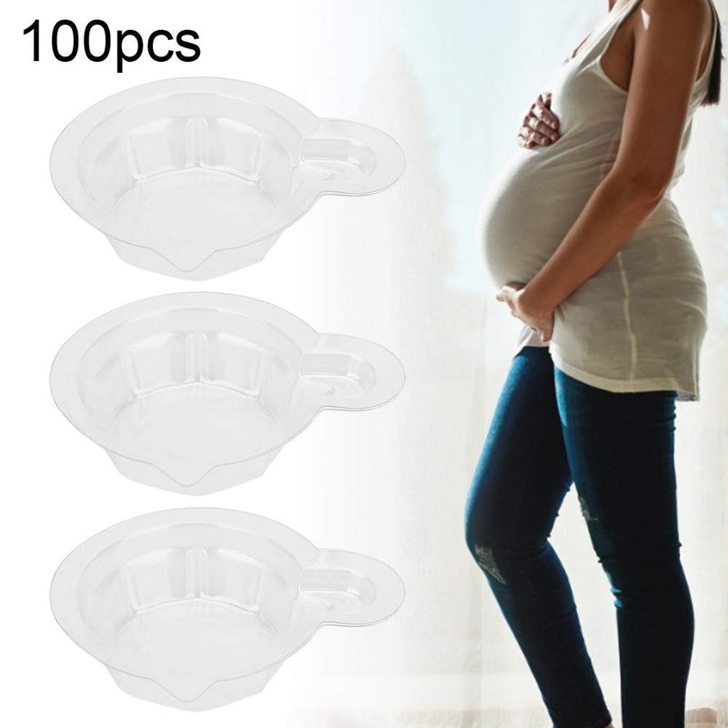 [Australia] - 100pcs Disposable Urine Cup,Early Urine Container Cup Ovulation Test Urine Specimen Cups for Pregnancy Test and Ovulation Test for LH Ovulation Test Strips 