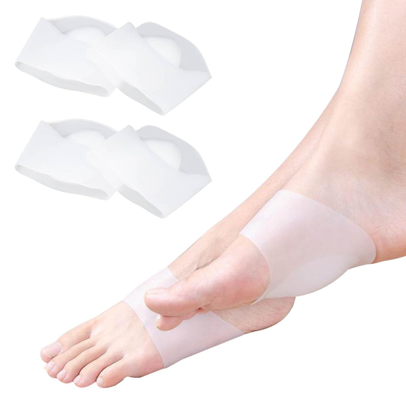 [Australia] - WUBAYI 2 pairs Arch support, clear comfortable flat foot support, relieve pain and soreness from plantar fasciitis, shoes suitable for all occasions B 