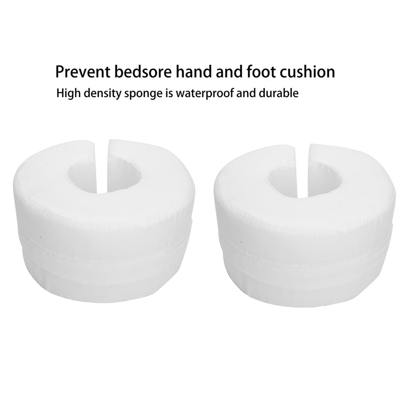 [Australia] - 2pcs Foot Elevation Pillows Ankle Heel Elevator Wedge Foot Support Pillow Ankle Cushion for Bed Sore Foot Pressure Ulcer Sleeping Feet Leg Rest Elevated Support Foam Surgery Recovery 