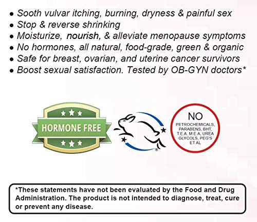 [Australia] - NeuEve® Vulva Balm Cream – Hormone Free – Ease Feminine Dryness, Painful Intimacy, Itching & Odor, and Menopause-related UTI – Natural Moisturizer - Refrigerate Before Use 